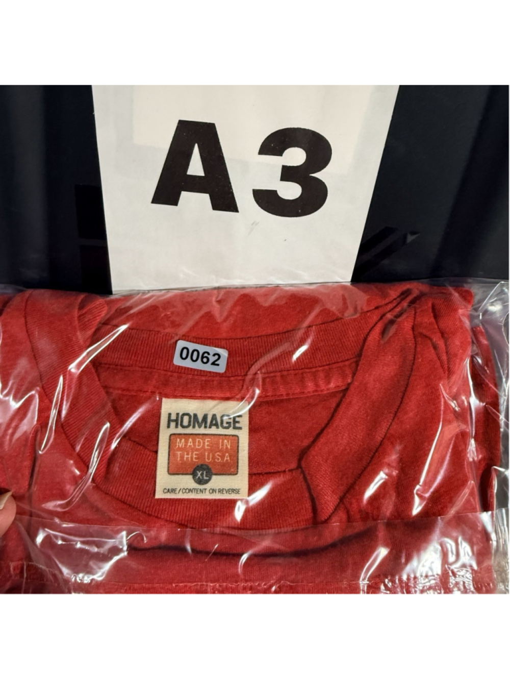 Homage Ohio State Buckeyes Shirt Mens XL Red Short Sleeve Soft Tri-Blend T-Shirt - Picture 8 of 8